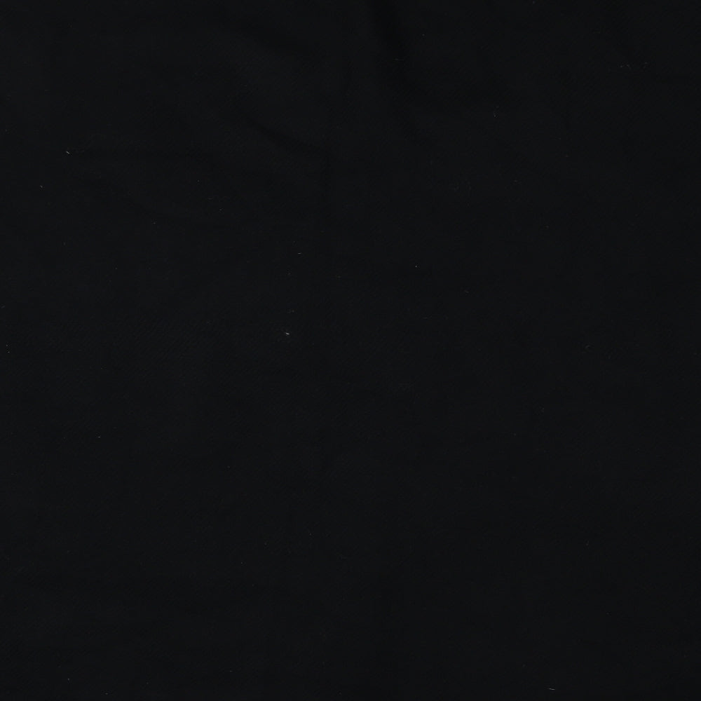 Preworn Womens Black   Overcoat Cape One Size