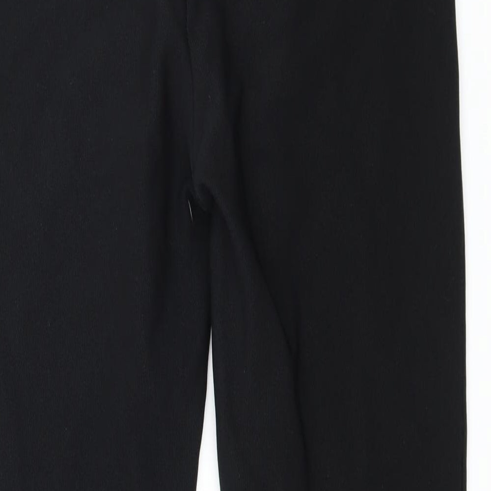Preworn Womens Black   Trousers  Size 10 L27 in