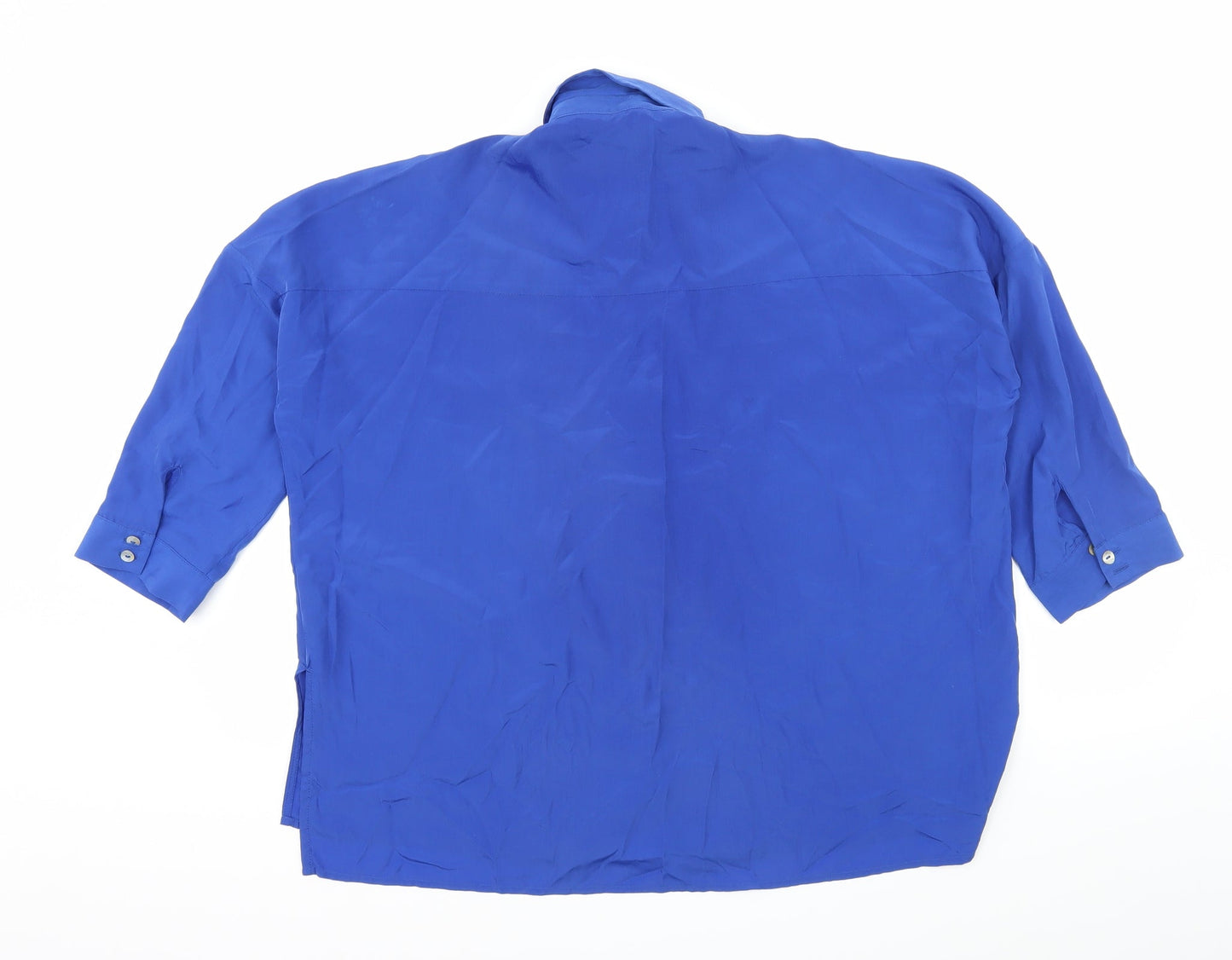 Marks and Spencer Womens Blue   Basic Blouse Size 8