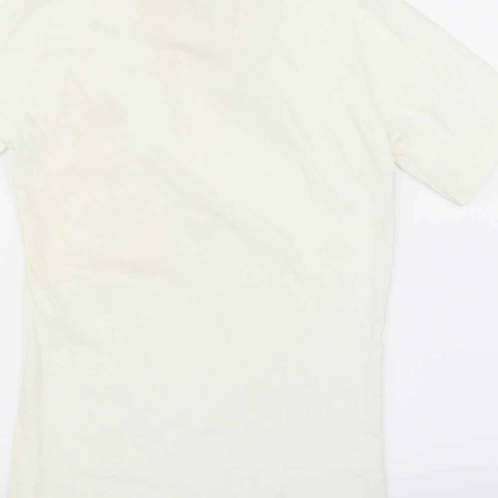 Arrow Sportswear Womens Ivory   Basic Polo Size S