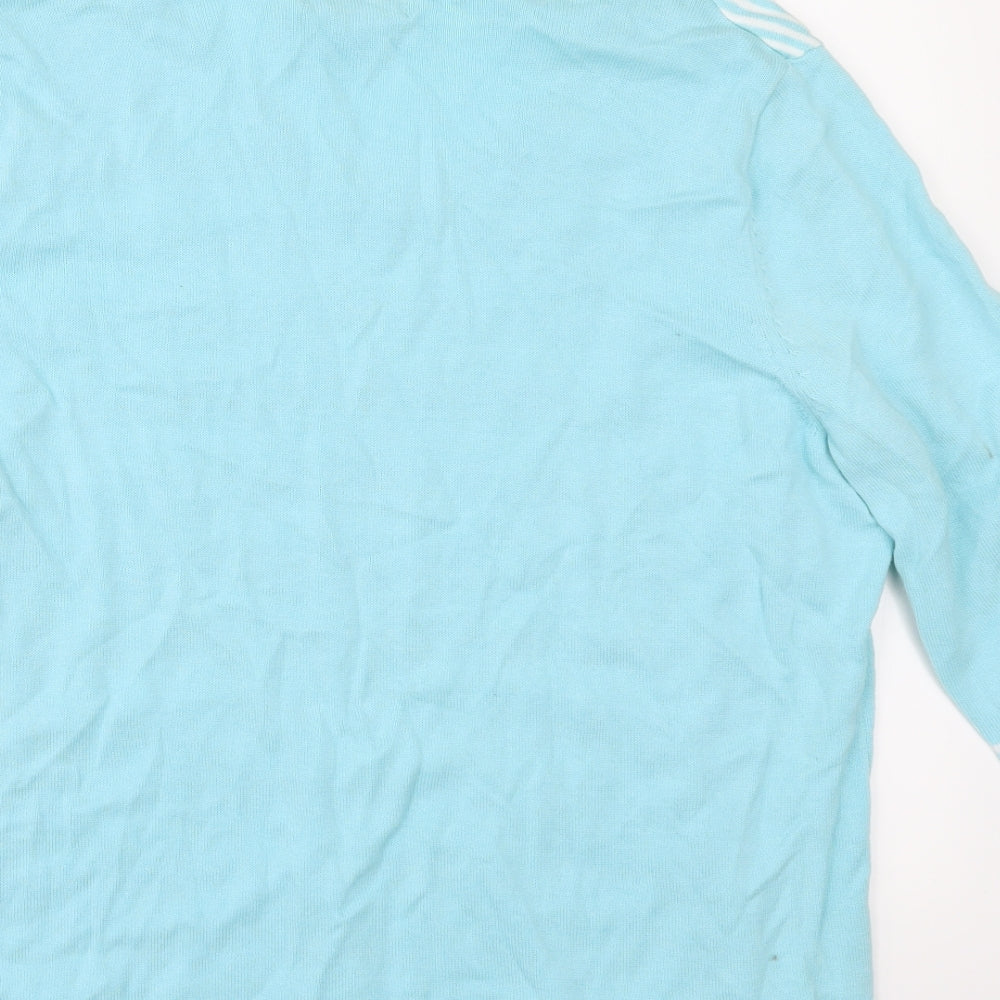 Collection L Womens Blue   Pullover Jumper Size 20