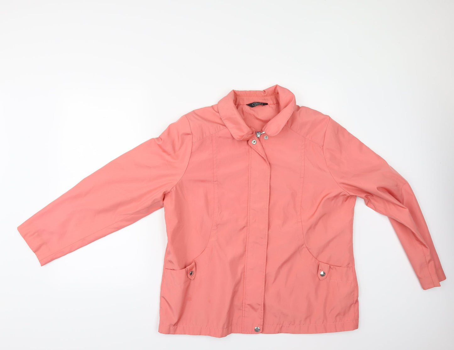 BM Womens Orange   Jacket  Size M  - E