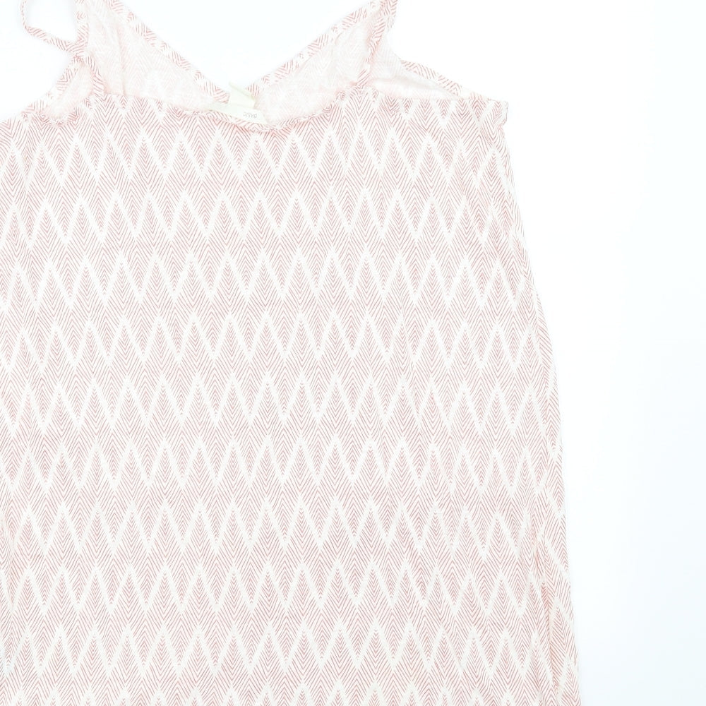 H&M Womens Pink   Basic Blouse Size 10