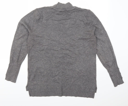 Peacocks Womens Grey   Pullover Jumper Size 12