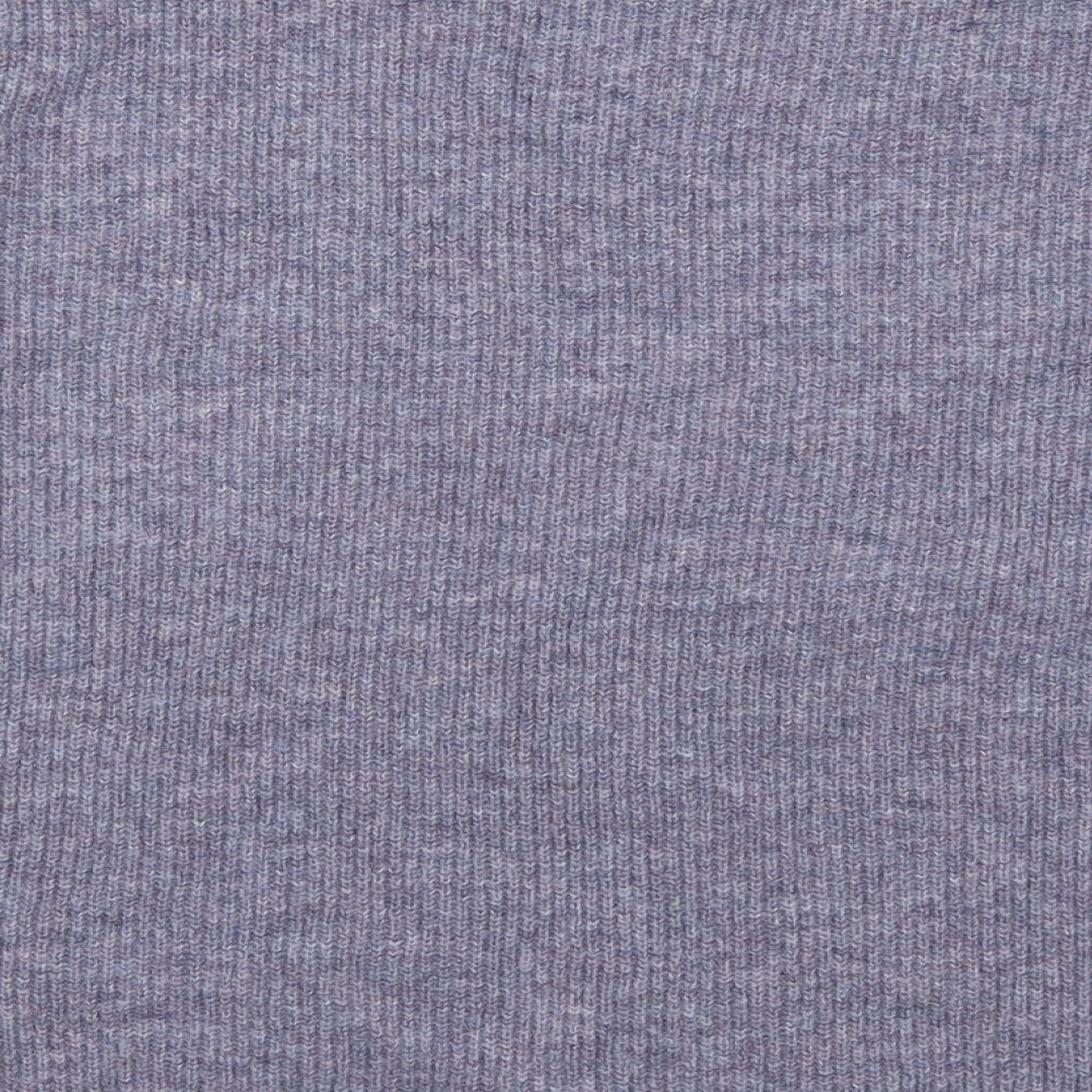Matalan Womens Purple Geometric  Pullover Jumper Size L  - Colour Block