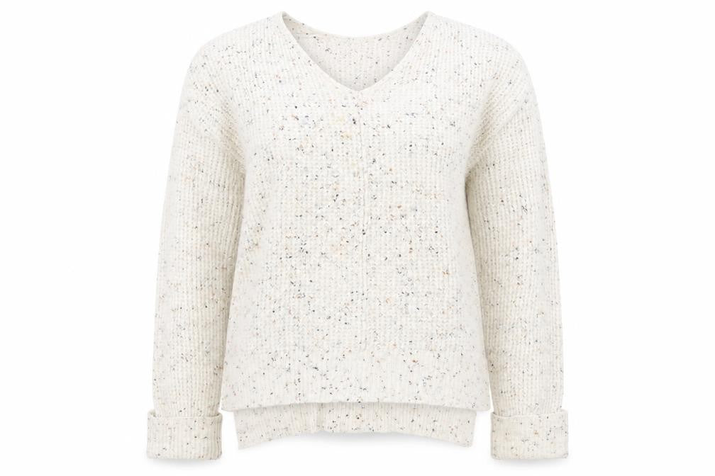 Front view of If It Were Me women’s beige jumper, size S