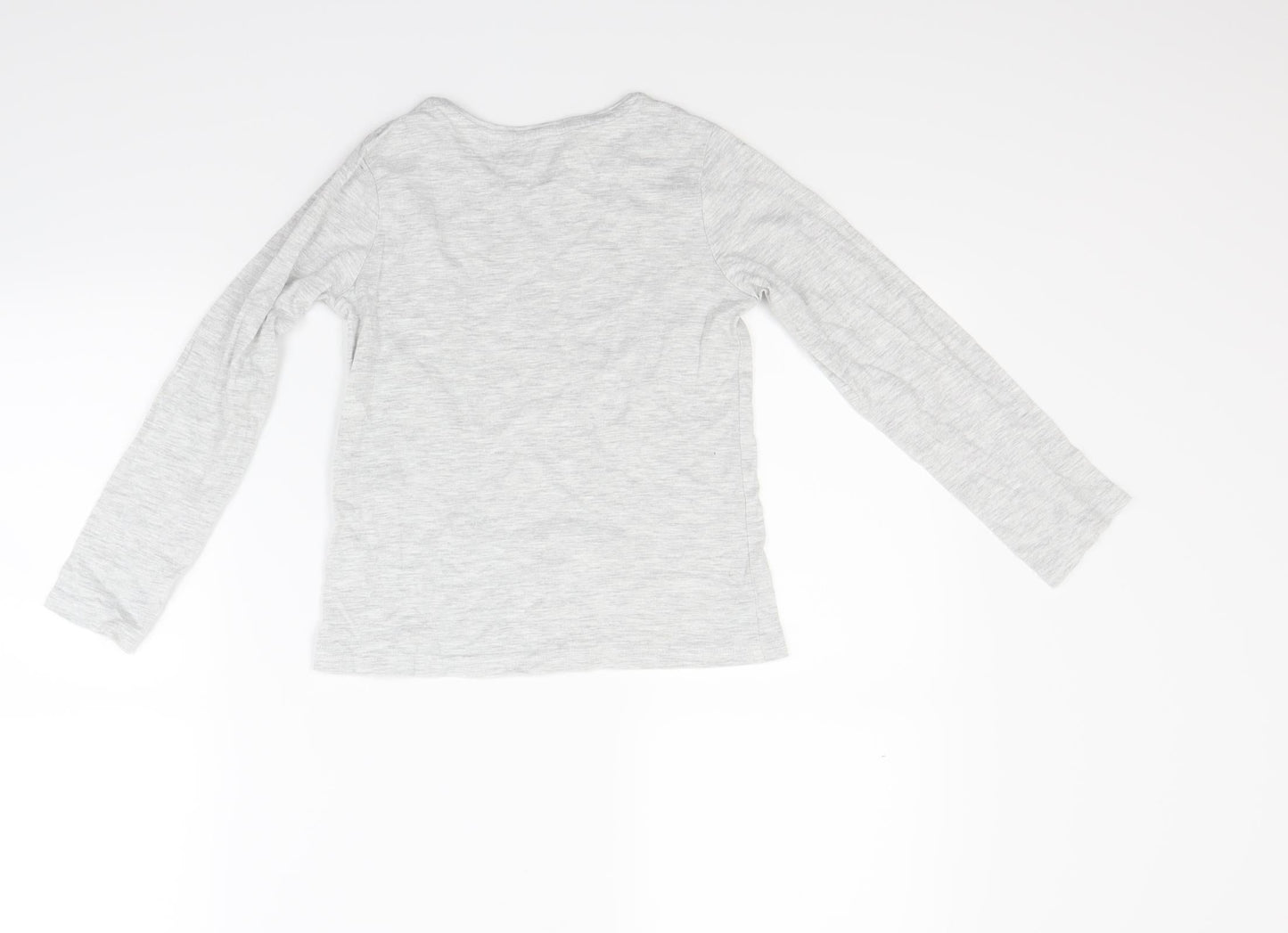 Primark Girls Grey   Pullover Sweatshirt Size 7-8 Years