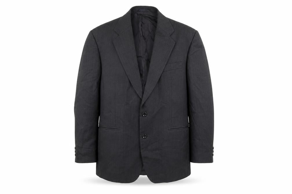 Front view of Chatsworth men’s grey jacket blazer, size 44