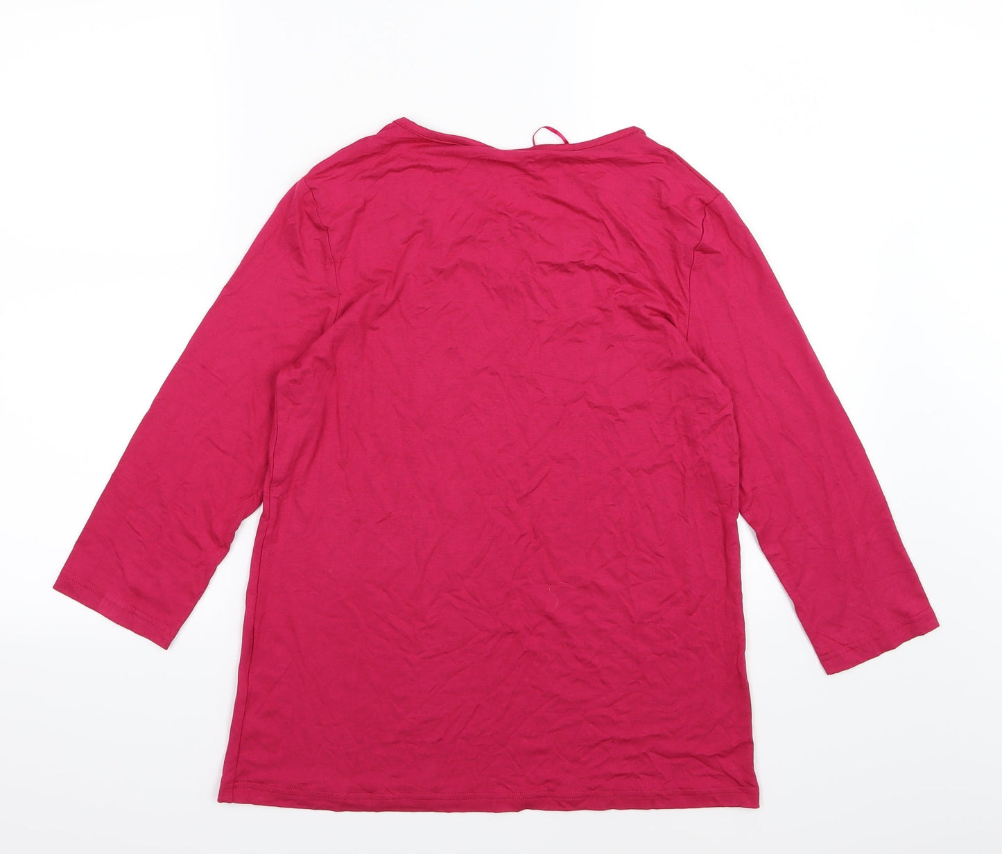 Damart Womens Pink   Basic T-Shirt Size 10