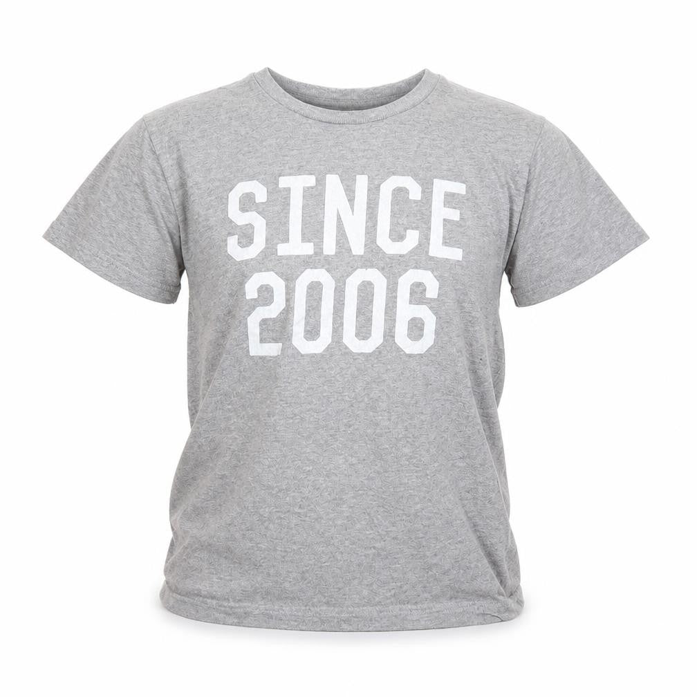 Earth Positive Girls Grey   Basic T-Shirt Size 9-10 Years