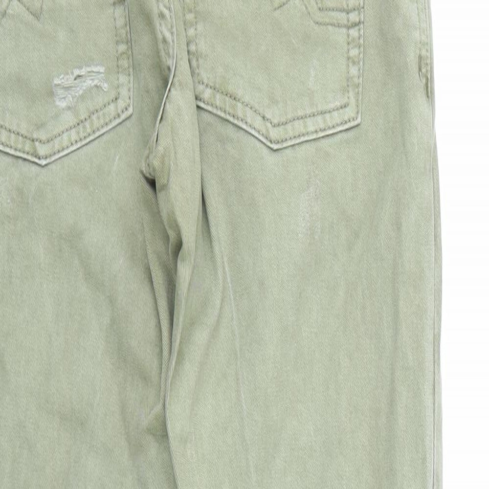 NEXT Boys Green  Denim Straight Jeans Size 12 Years