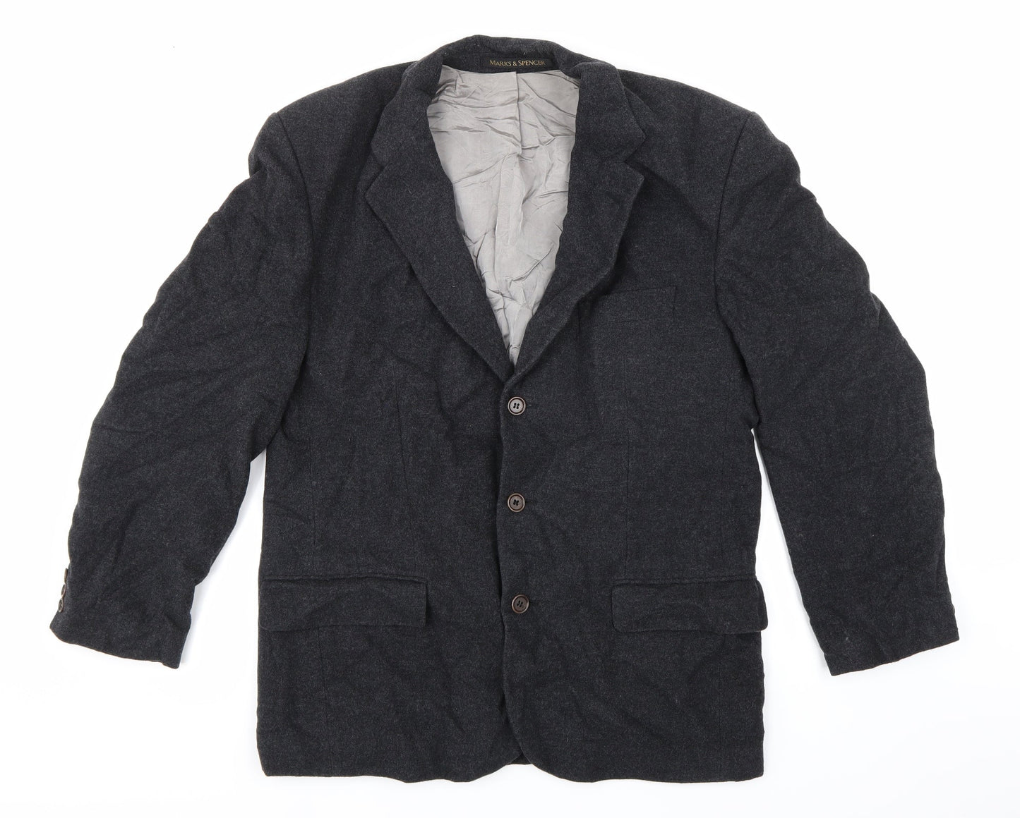 Marks and Spencer Mens Grey   Jacket Blazer Size 38
