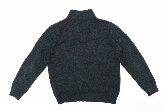 ACW85 Mens Blue  Knit Pullover Jumper Size M
