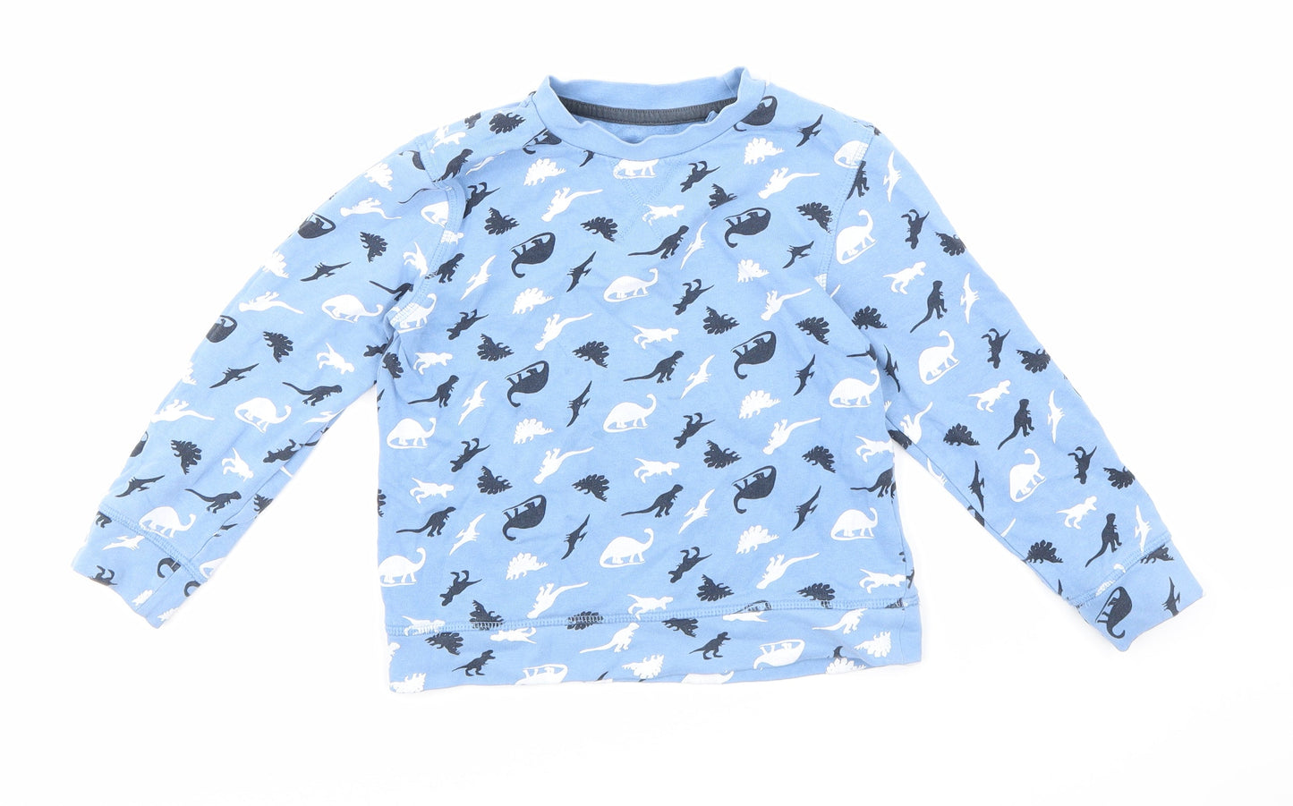 Lily & Dan Boys Blue   Pullover Sweatshirt Size 7-8 Years