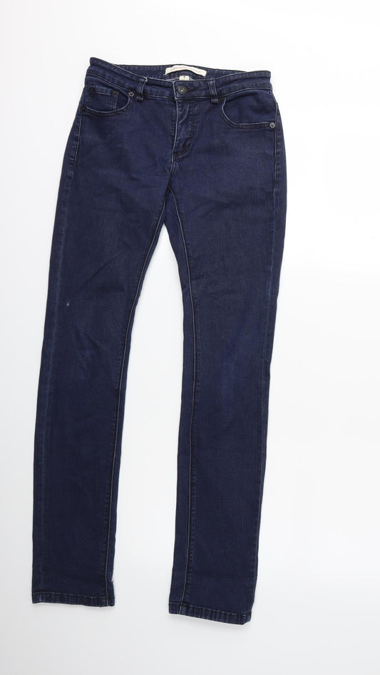 Country Road Womens Black  Denim Straight Jeans Size 26 in L31 in