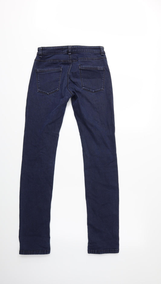 Country Road Womens Black  Denim Straight Jeans Size 26 in L31 in