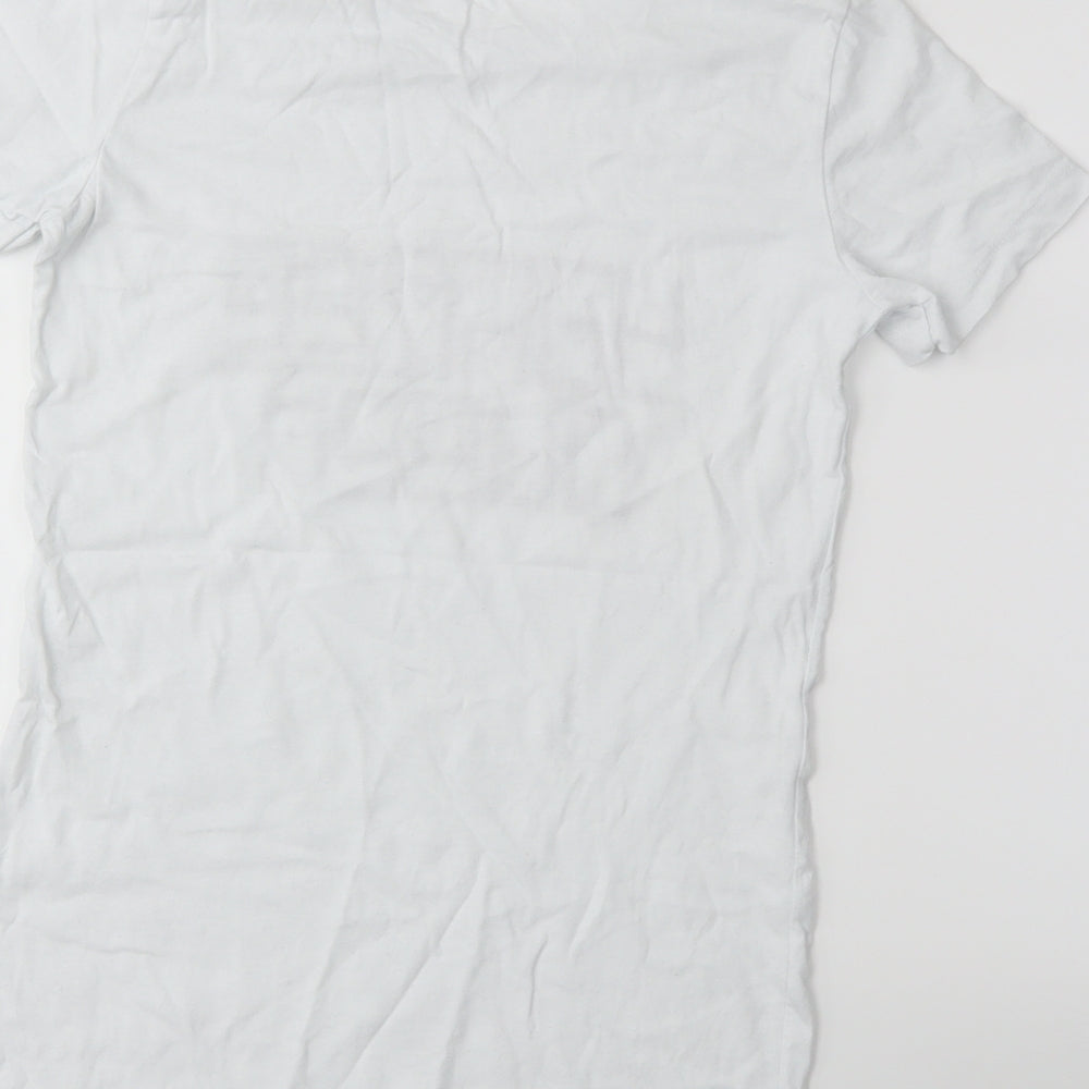 Bella + Canvas Womens White   Basic T-Shirt Size M  - YAHTZEE QUEEN
