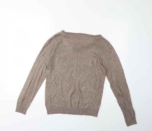 Preworn Womens Brown   Pullover Jumper Size S