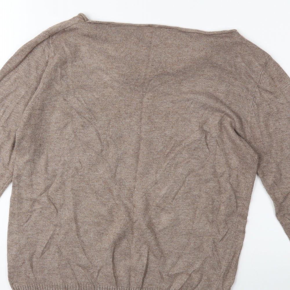 Preworn Womens Brown   Pullover Jumper Size S