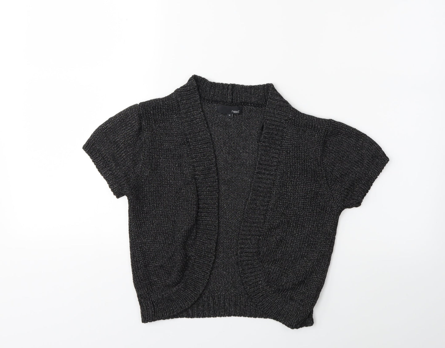 NEXT Womens Grey  Knit Cardigan Jumper Size 10