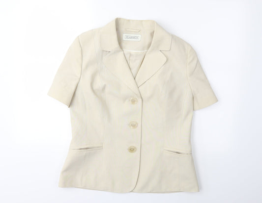 BHS Womens Beige   Jacket  Size 12