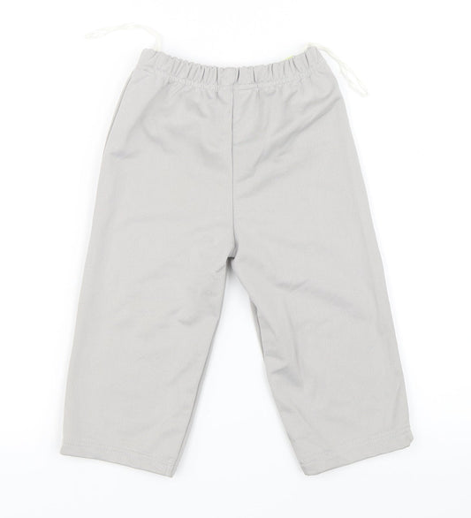 3 Foot Player Boys Grey   Sweatpants Trousers Size 2 Years