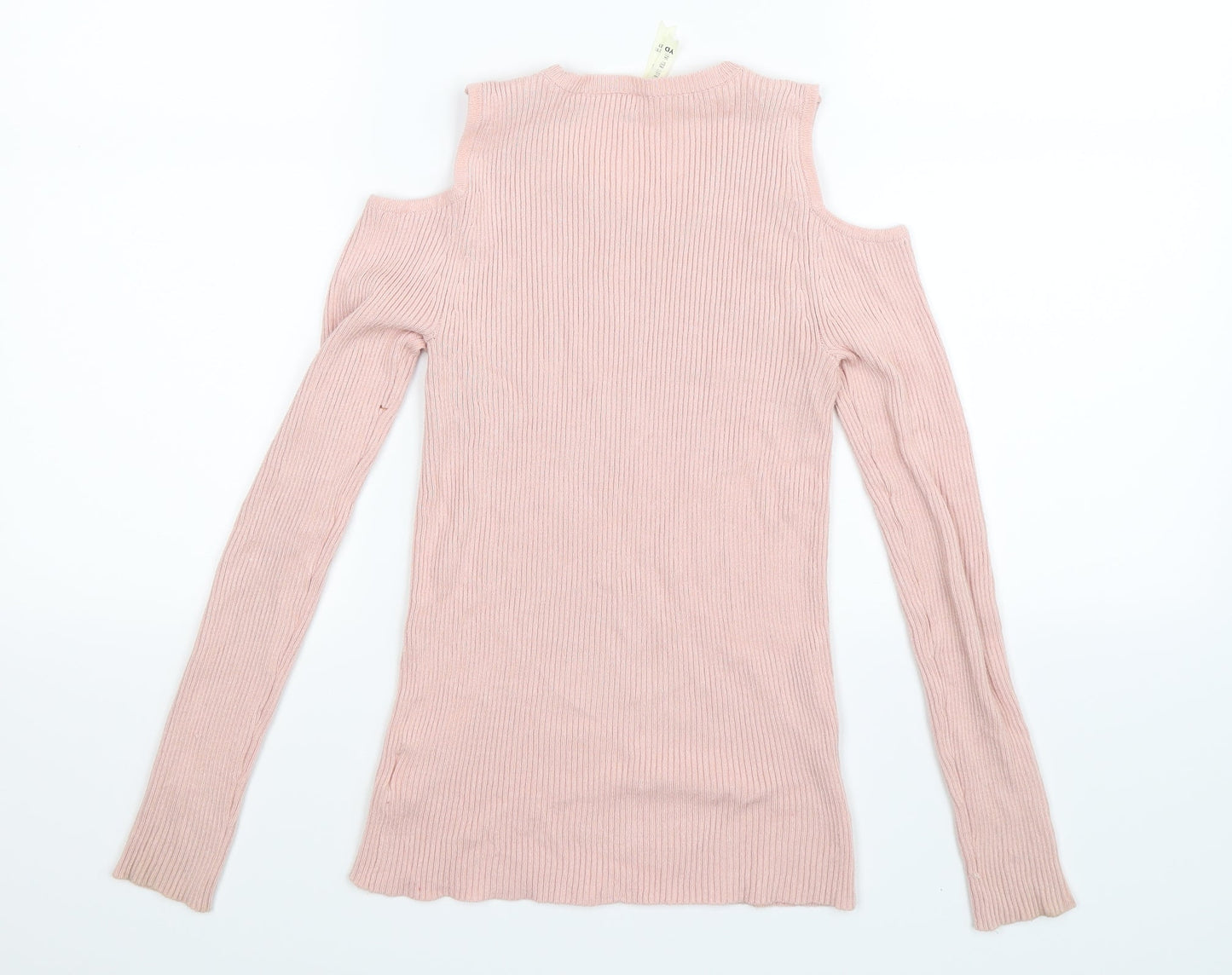 Young Dimension Girls Pink  Knit Pullover Jumper Size 11-12 Years