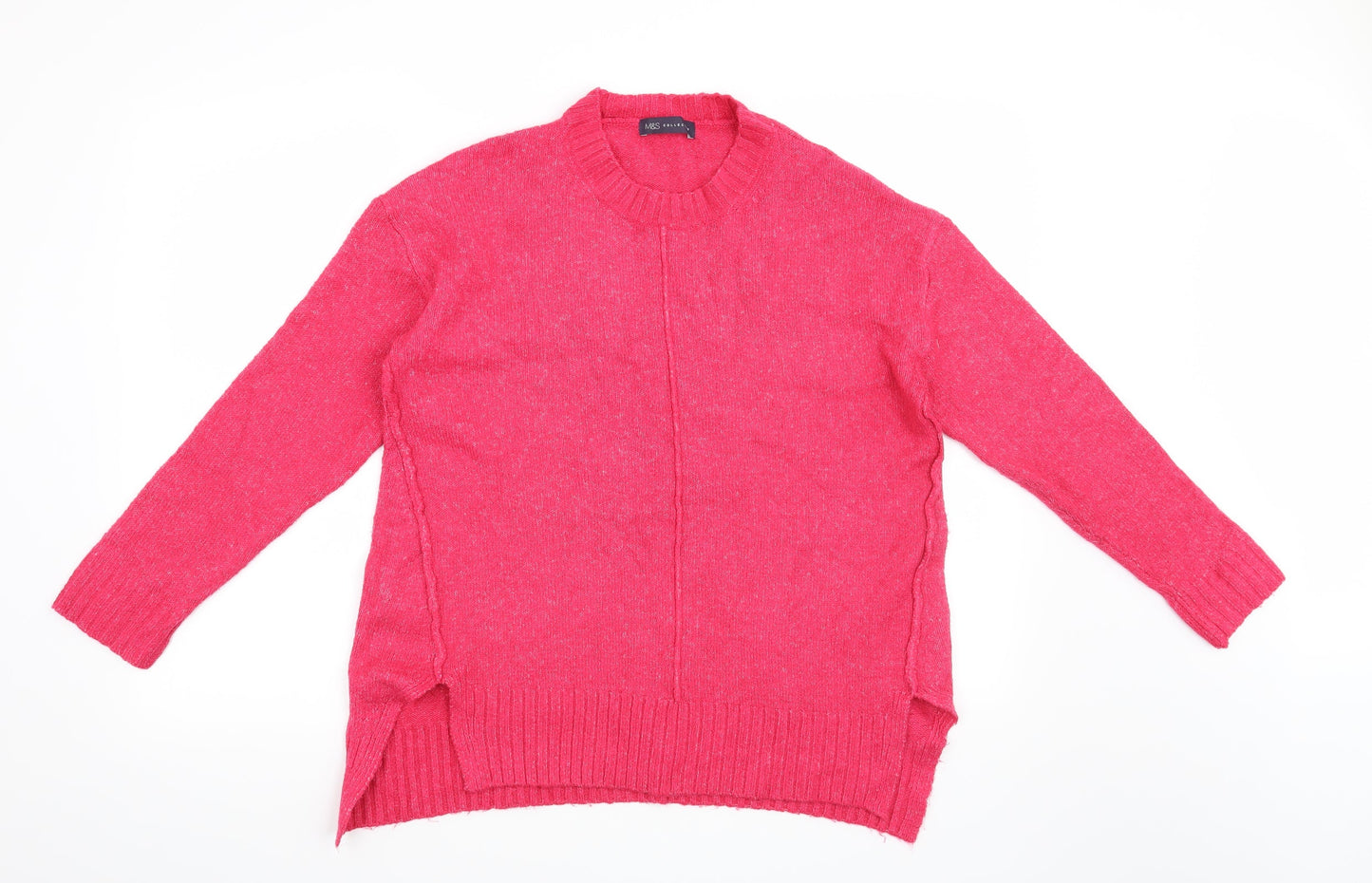 Marks and Spencer Womens Pink   Pullover Jumper Size M
