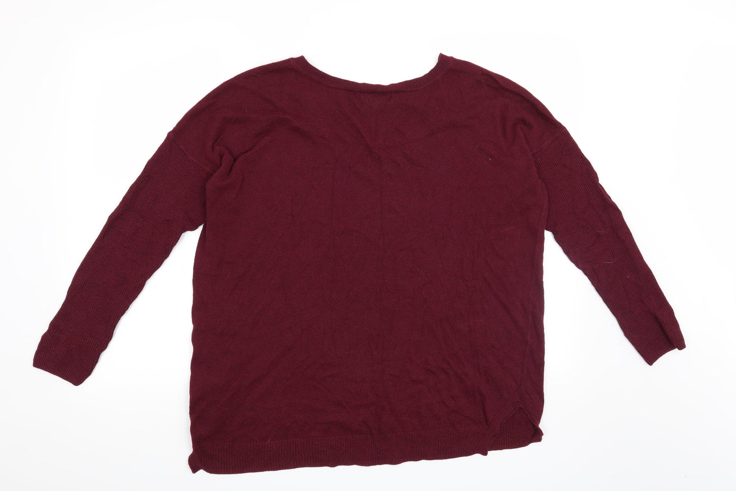 American Eagle Outfitters Womens Red   Pullover Jumper Size L