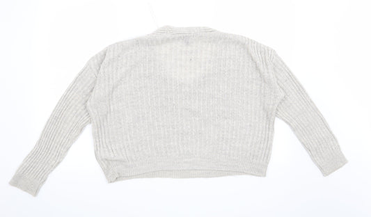 New Look Womens Grey   Pullover Jumper Size S