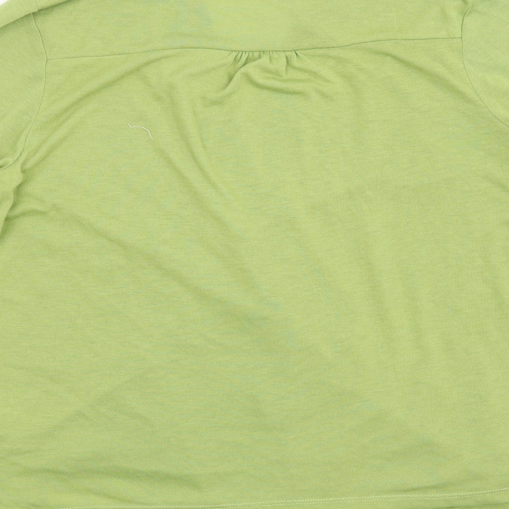 Tigi Womens Green   Basic Blouse Size 10