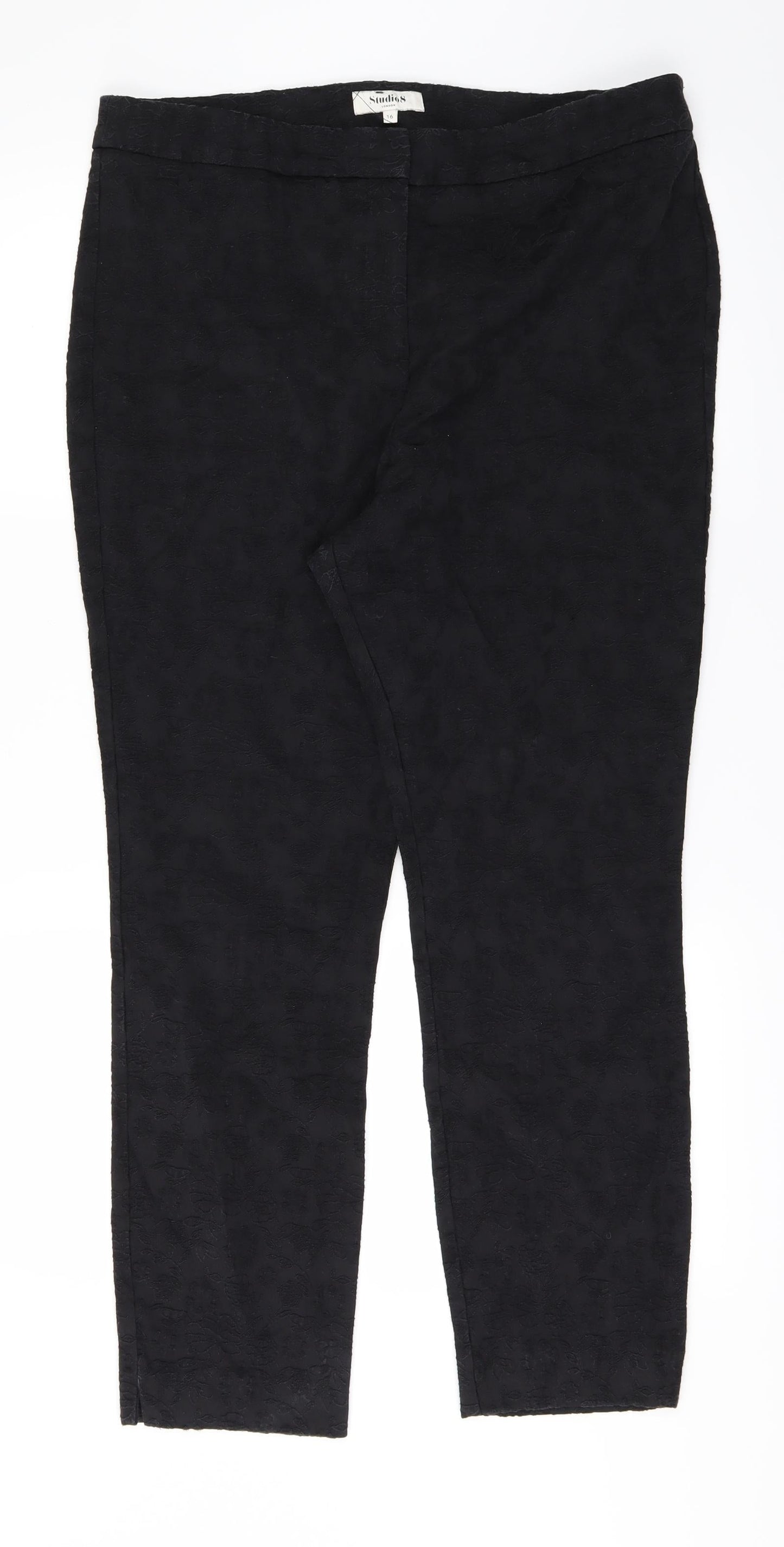 studios Womens Black   Trousers  Size 16 L27 in