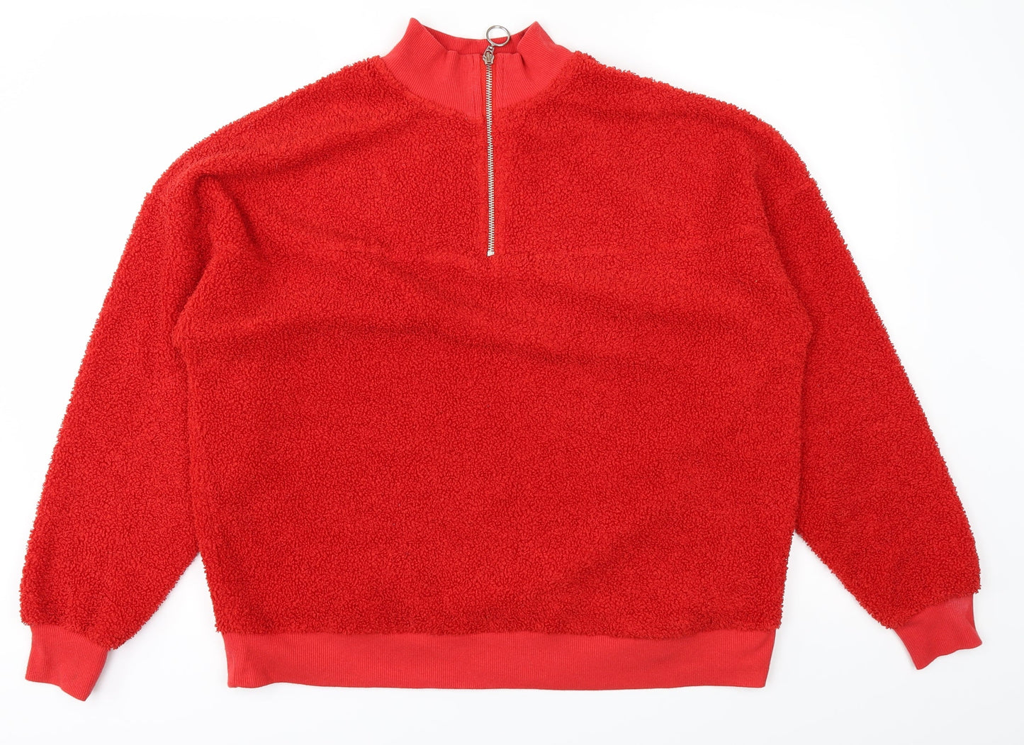 New Look Womens Red   Pullover Jumper Size 12