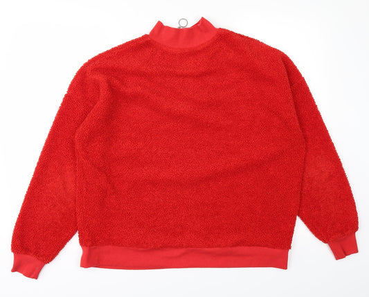 New Look Womens Red   Pullover Jumper Size 12