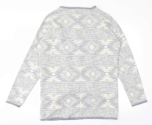 NEXT Womens Blue   Cape Jumper Size 14