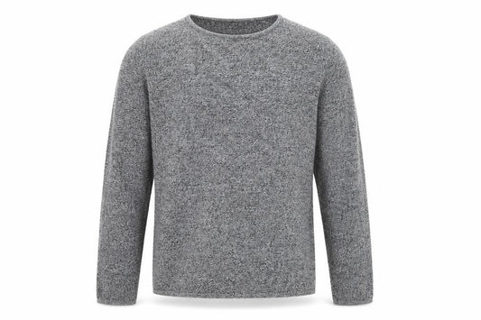 Topman Mens Grey  Knit Pullover Jumper Size L