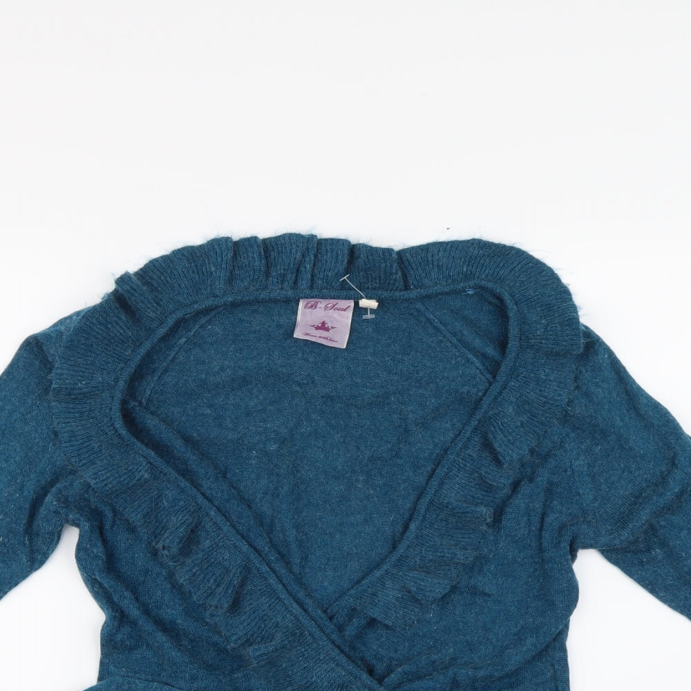 B-Soul Womens Green   Pullover Jumper Size L