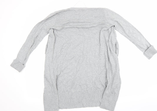 Oasis Womens Grey   Cardigan Jumper Size 4