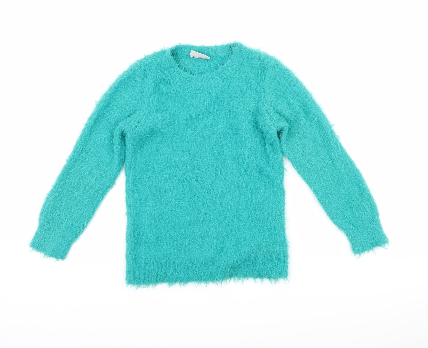 Matalan Girls Blue   Pullover Jumper Size 7 Years