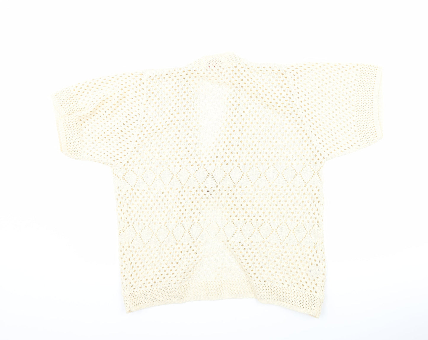 Glamour Womens Beige   Cardigan Jumper Size M
