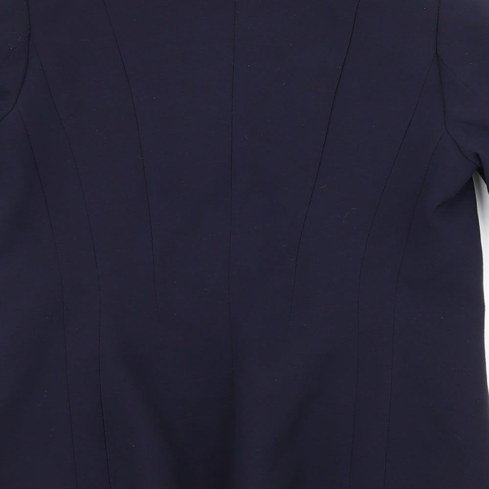 H&M Womens Blue   Jacket Blazer Size 8