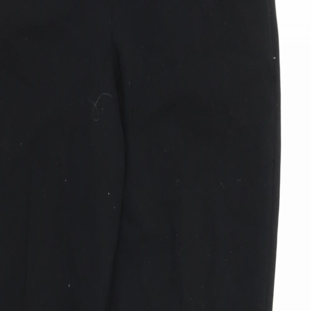 Marks and Spencer Womens Black   Trousers  Size 8 L29 in
