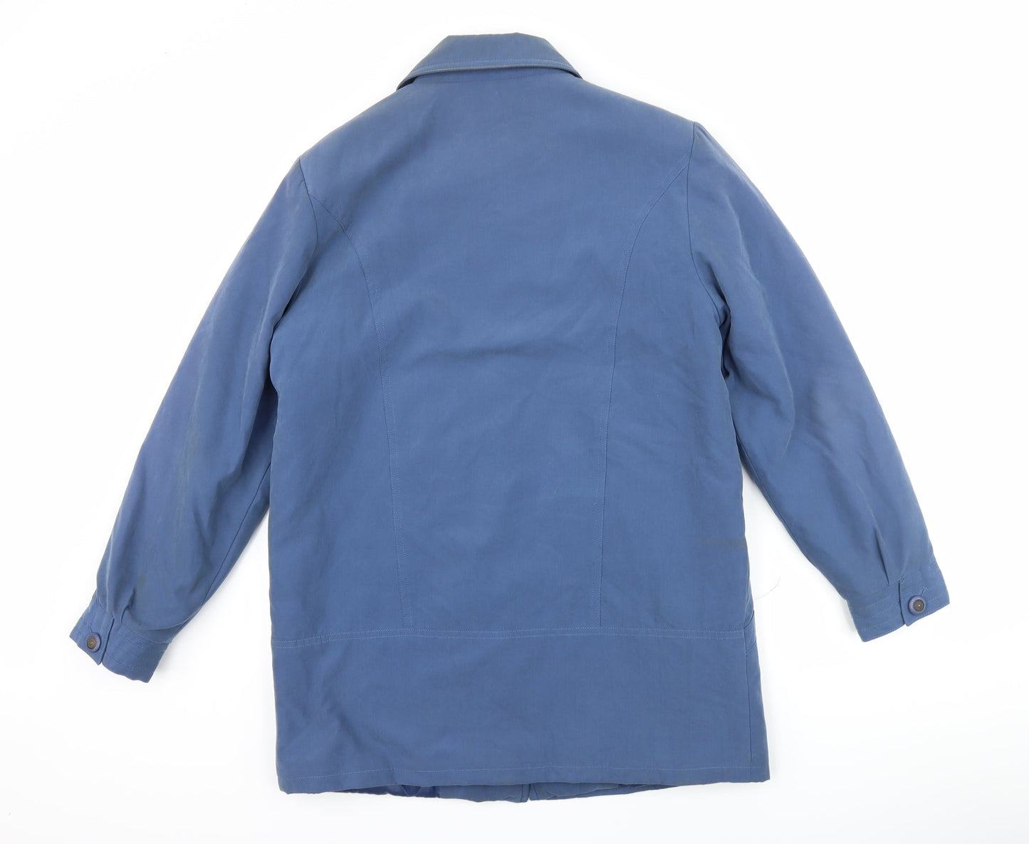JBC Collection Womens Blue   Overcoat Coat Size 10