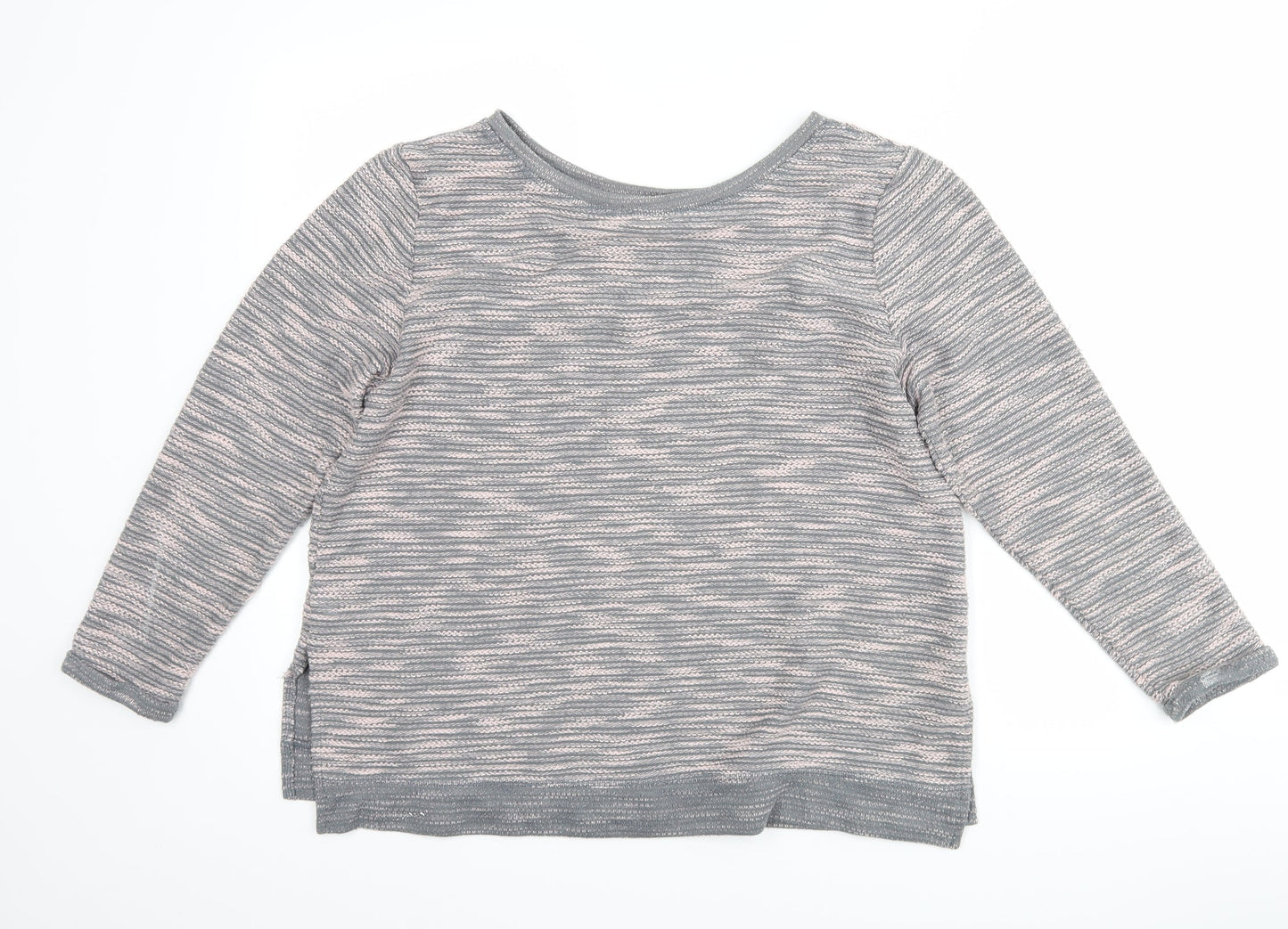 H&M Womens Grey   Pullover Jumper Size S