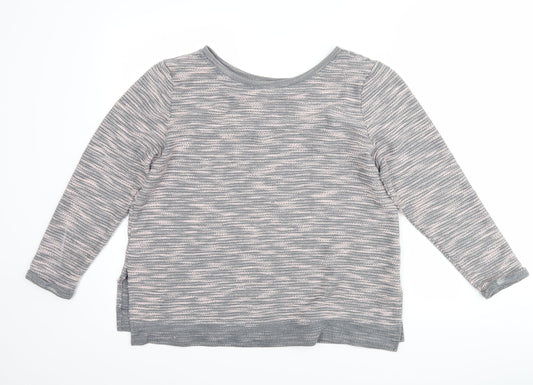 H&M Womens Grey   Pullover Jumper Size S