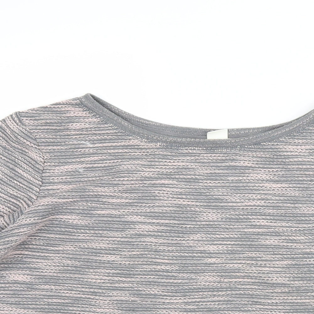 H&M Womens Grey   Pullover Jumper Size S
