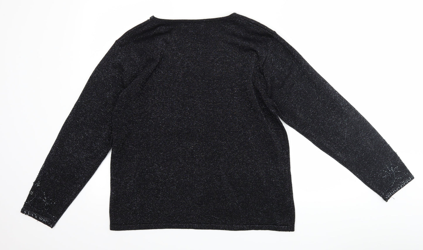 Bonmarché Womens Black   Pullover Jumper Size M
