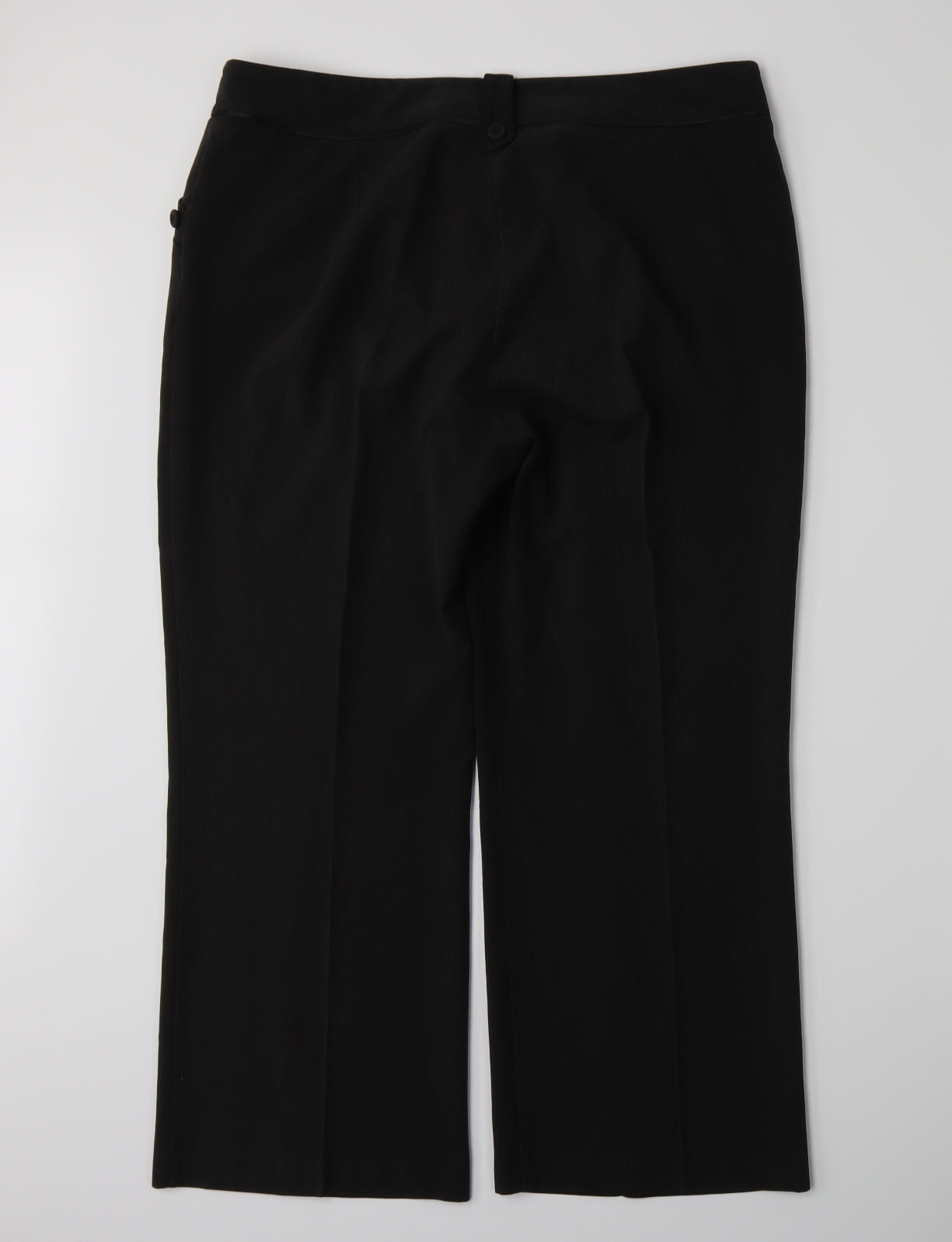 M&Co Womens Grey   Trousers  Size 16 L26 in