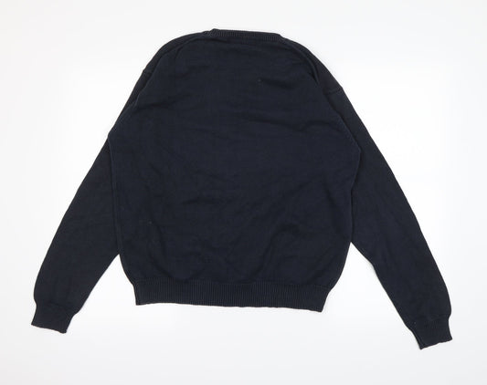 Mc Kenzy Mens Blue   Pullover Jumper Size M