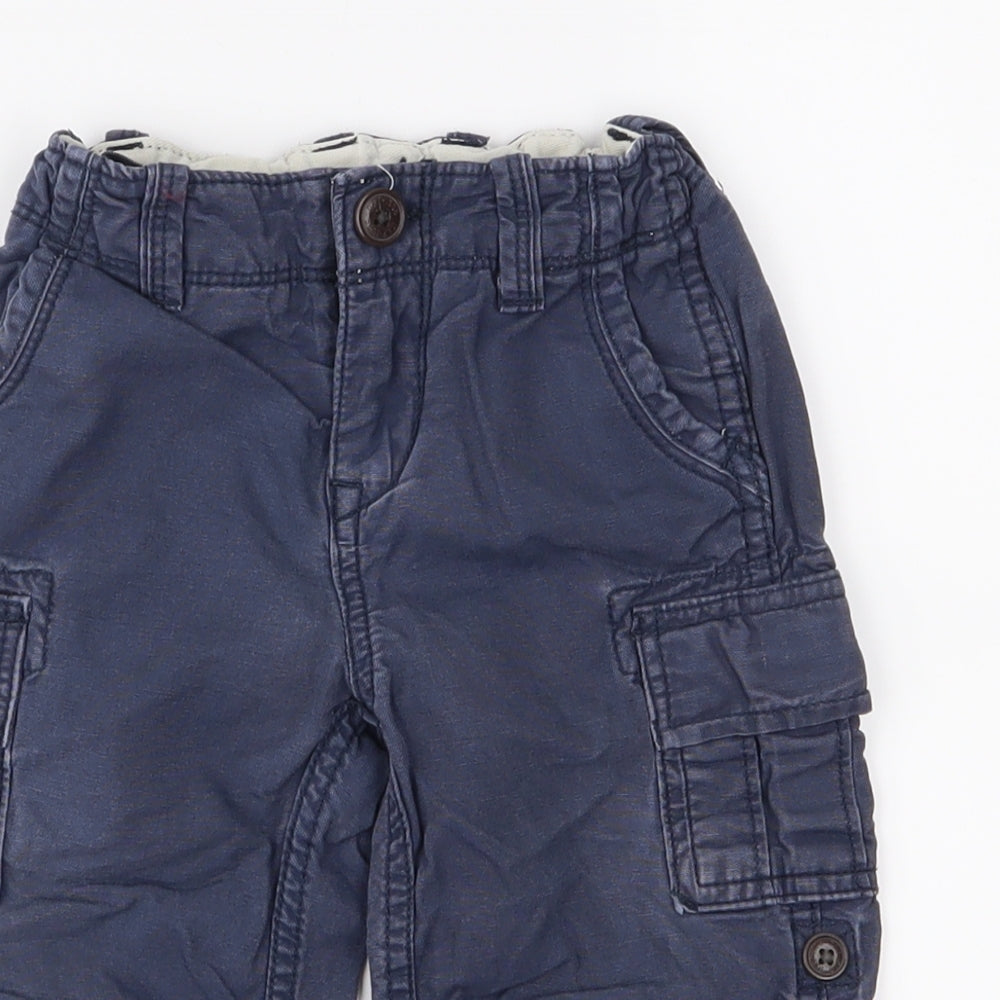 Gap Boys Blue   Cargo Trousers Size 12-18 Months